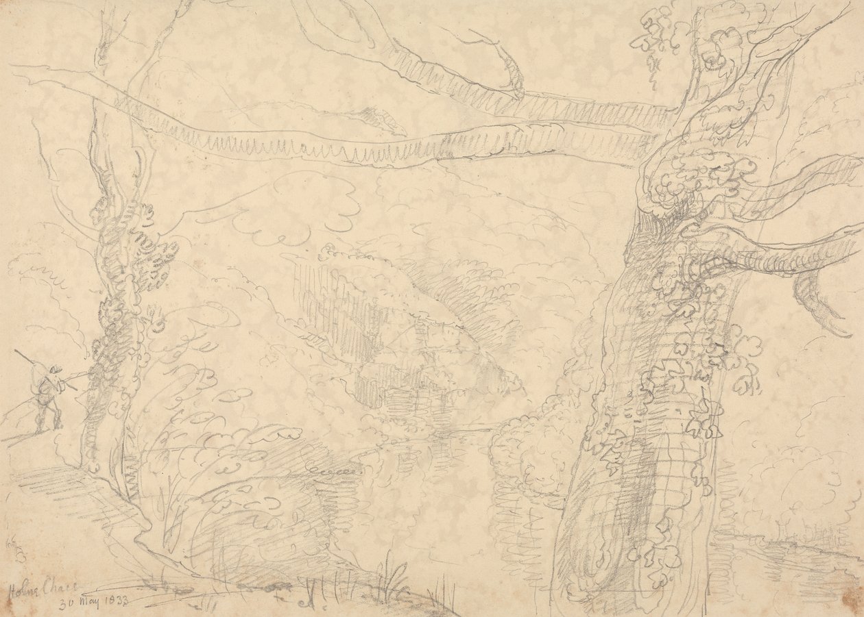 Holne Chase, 30 maj 1833 av Capt. Thomas Hastings
