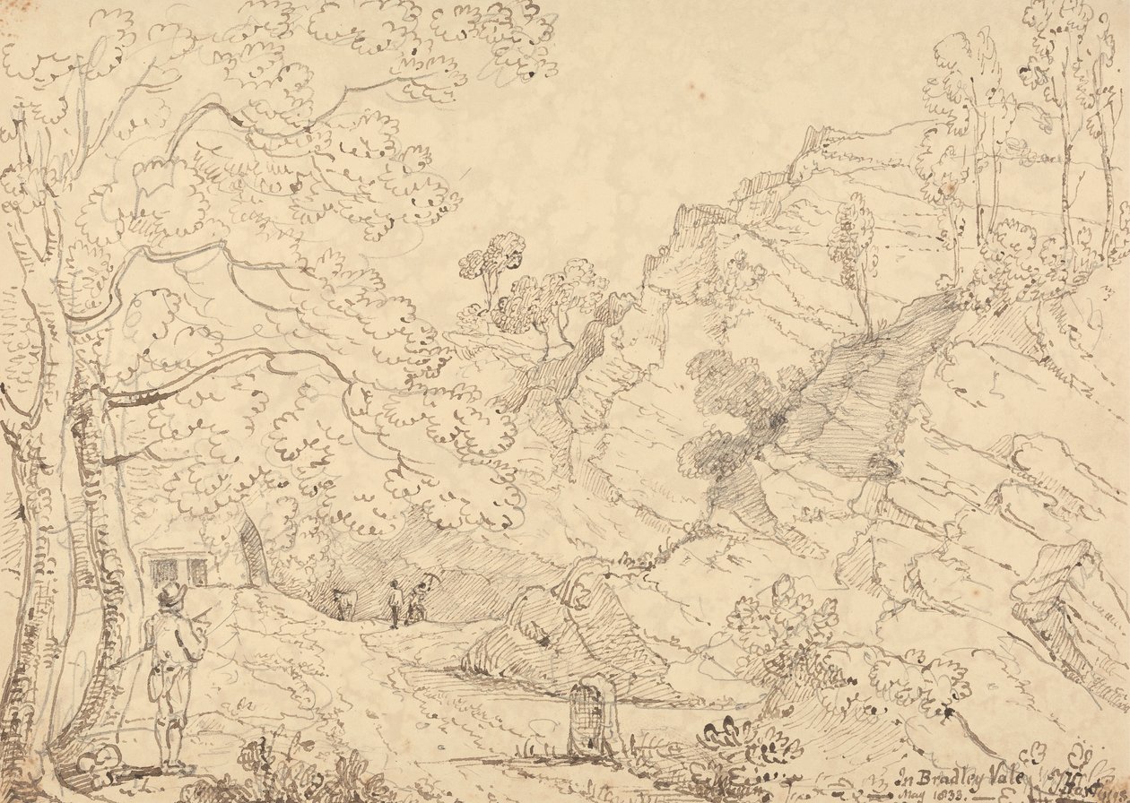 I Bradley Vale, maj 1833 av Capt. Thomas Hastings