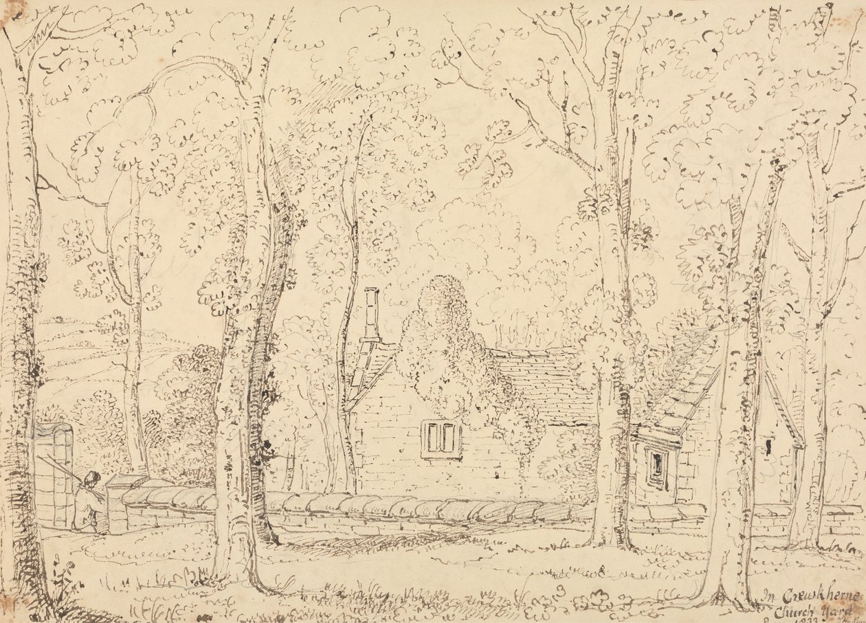 På Crewkernes kyrkogård, juni 1833 av Capt. Thomas Hastings