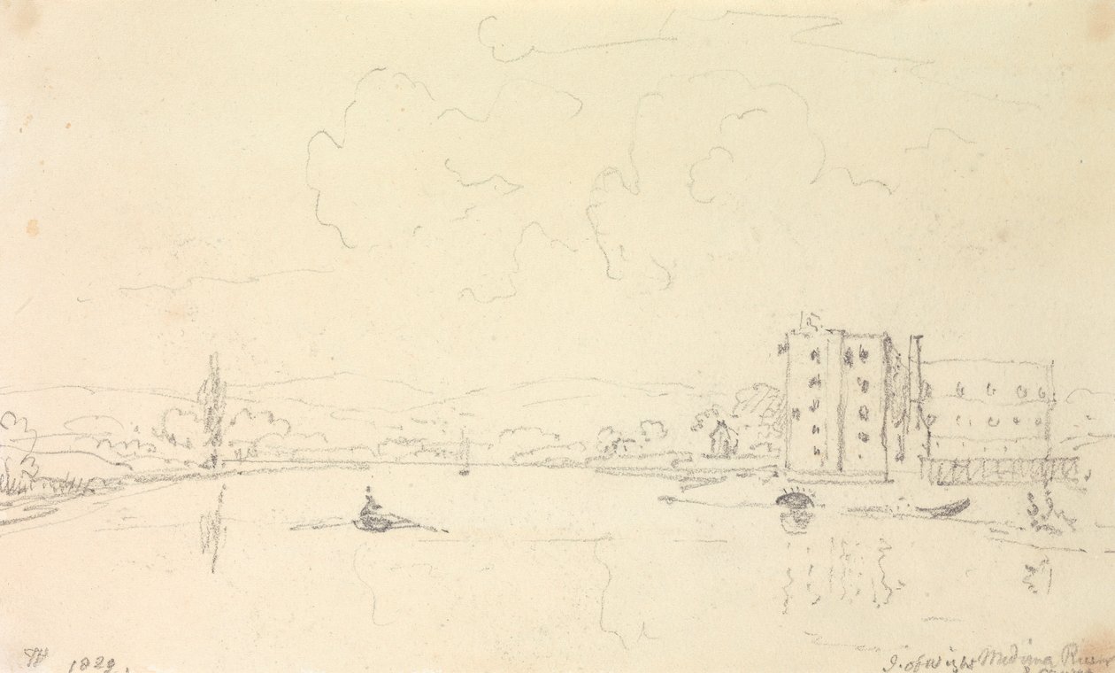 Medina River och Cowes, Isle of Wight av Capt. Thomas Hastings