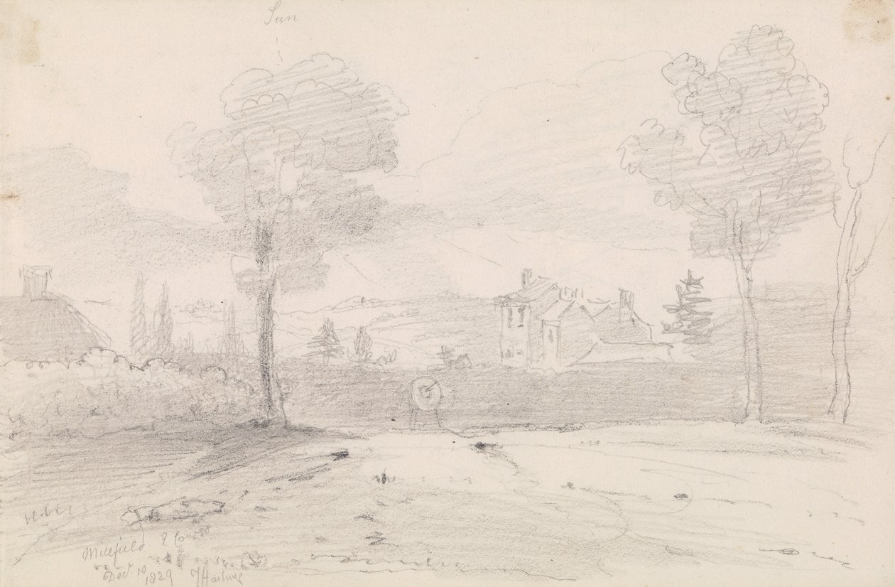 Millfield, East Cowes, 10 december 1829 av Capt. Thomas Hastings