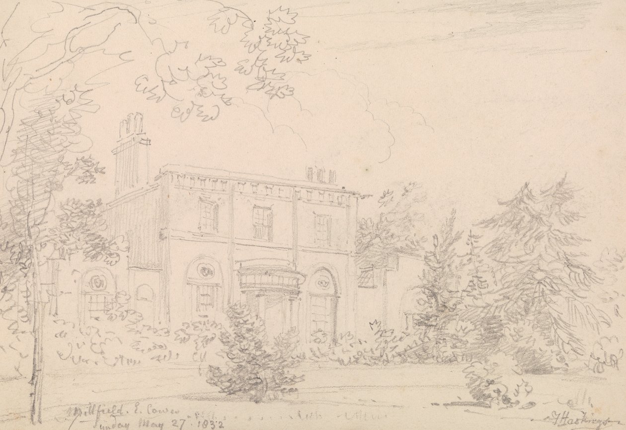 Millfield, East Cowes, söndagen den 27 maj 1832 av Capt. Thomas Hastings