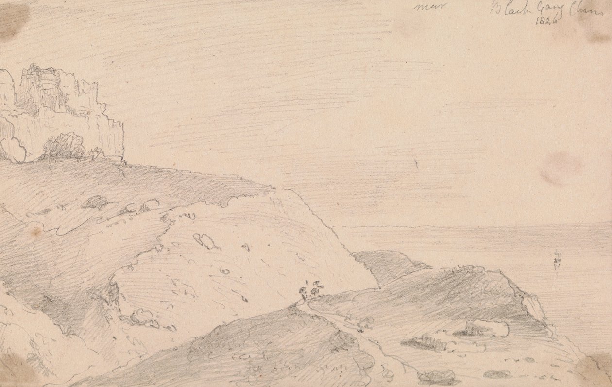 Nära Blackgang Chine av Capt. Thomas Hastings