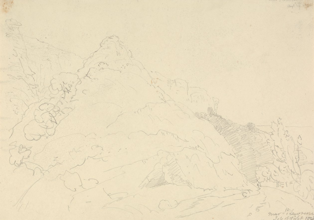 Nära Saint Lawrence, 9 augusti 1826 av Capt. Thomas Hastings