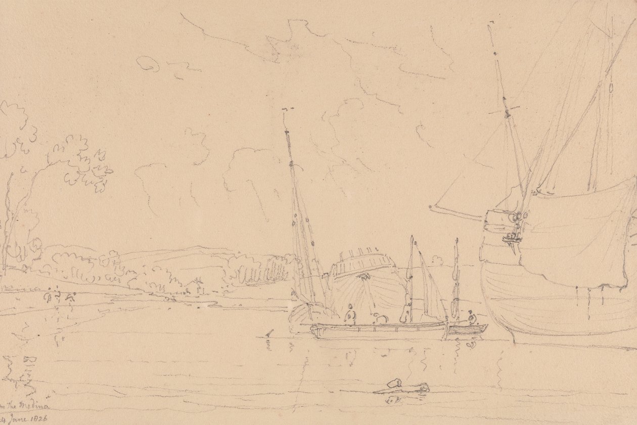På Medina, 24 juni 1826 av Capt. Thomas Hastings