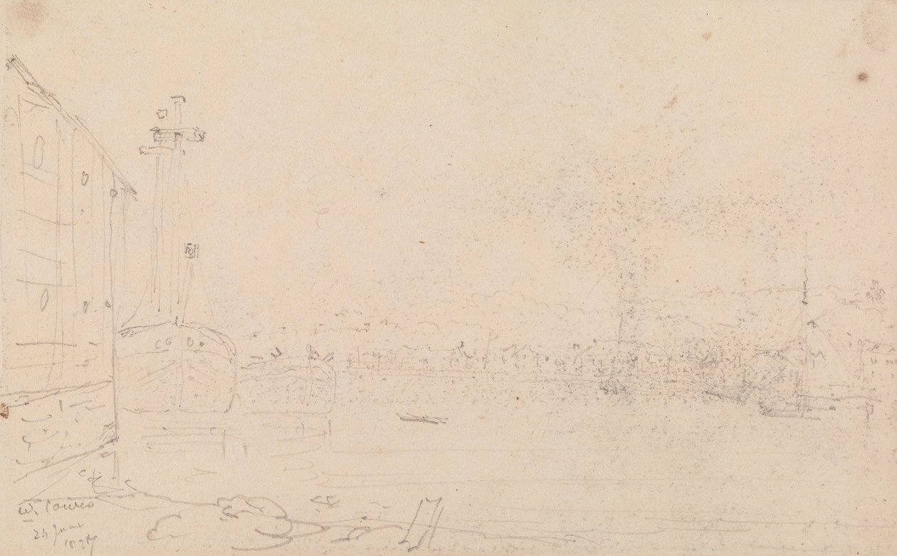 West Cowes, 24 juni 1827 av Capt. Thomas Hastings