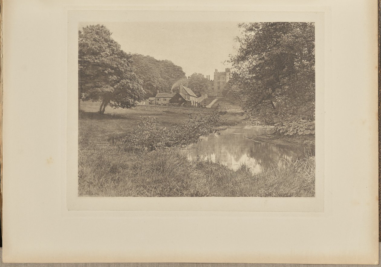 Haddon Hall och Homestead, från floden av Captain George Bankart