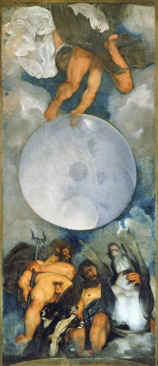 Jupiter, Neptune and Pluto av Michelangelo Merisi Caravaggio