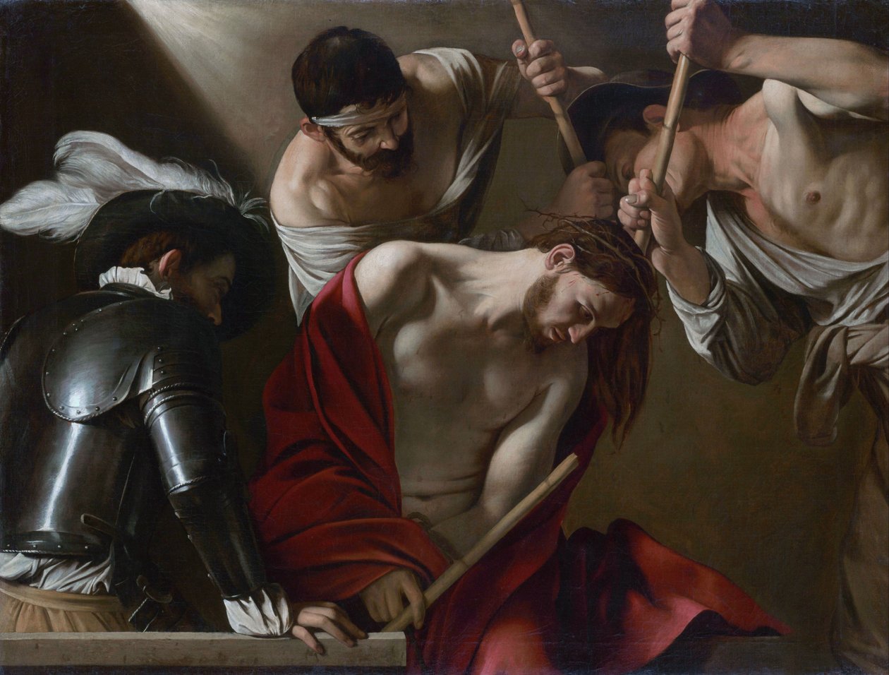 Tyska: Dornenkrönung Christi Törnekroningen av Caravaggio