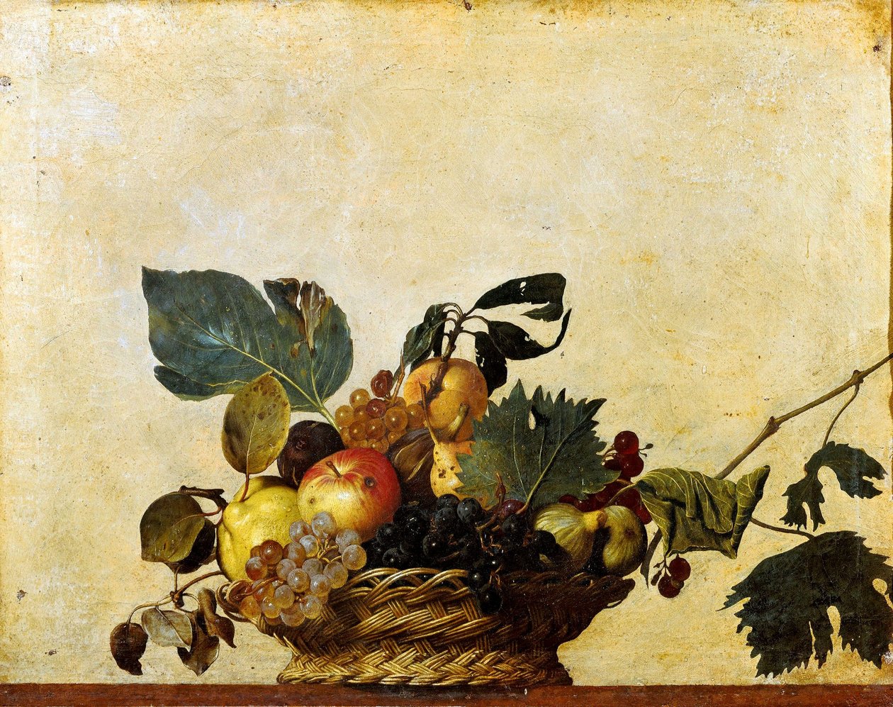 Italienska: Fruktkorg av Caravaggio