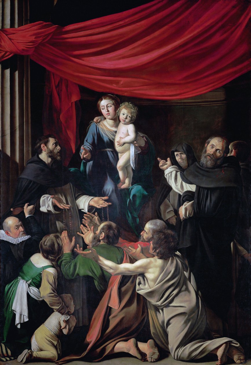Madonna av Rosenkransen av Caravaggio