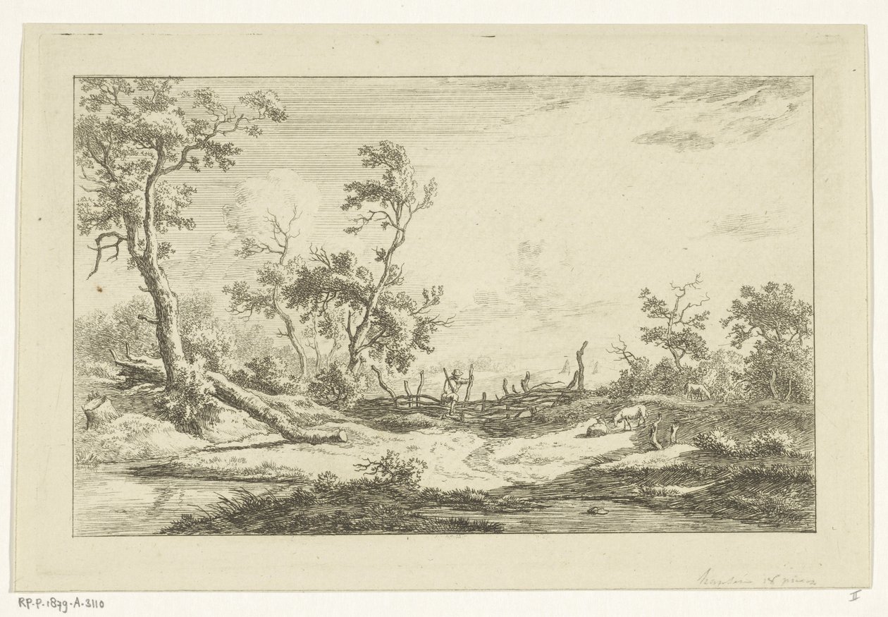Jägare i ett landskap Landscapes (A-F) (serietitel) av Carel Lodewijk Hansen