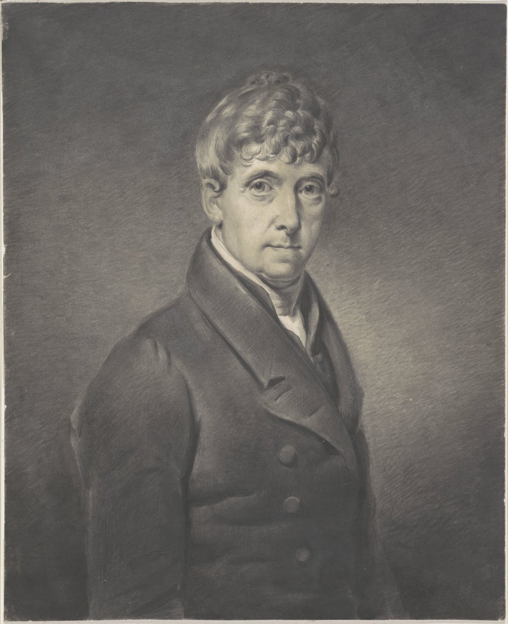Porträtt av Charles Howard Hodges av Carel Lodewijk Hansen