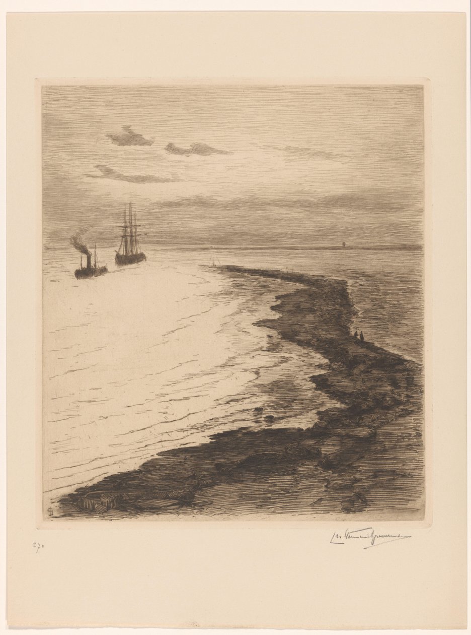 Hamninlopp av Carel Nicolaas Storm van 