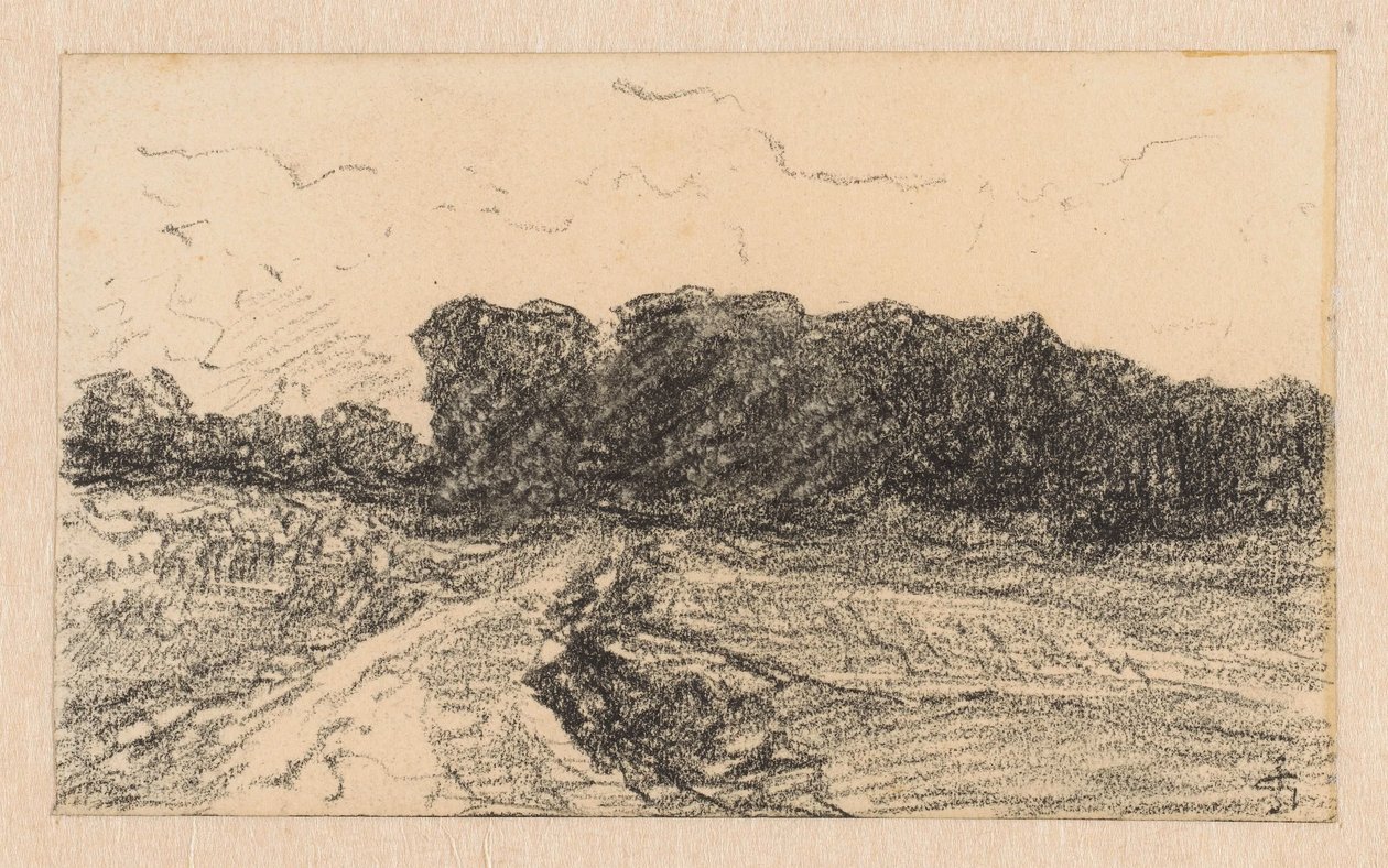 Linden-allee, vägen till Bresserberget i Kleve av Carel Nicolaas Storm van 