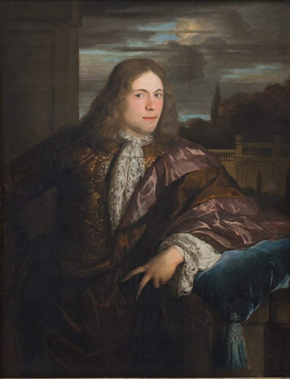 Porträtt av en ung gentleman av Carel de II Moor