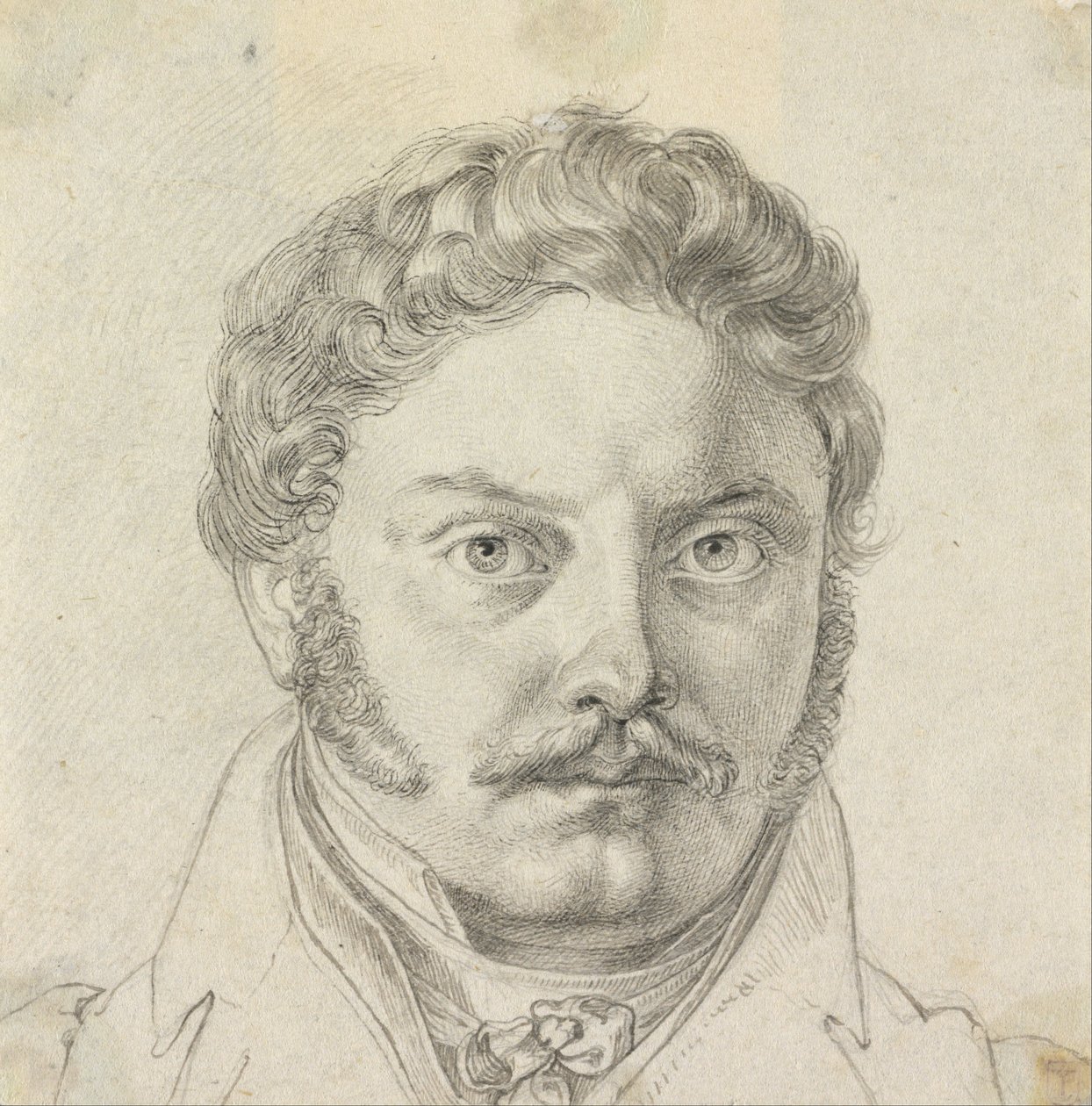 Porträtt av Peder Hjort av Carl Barth
