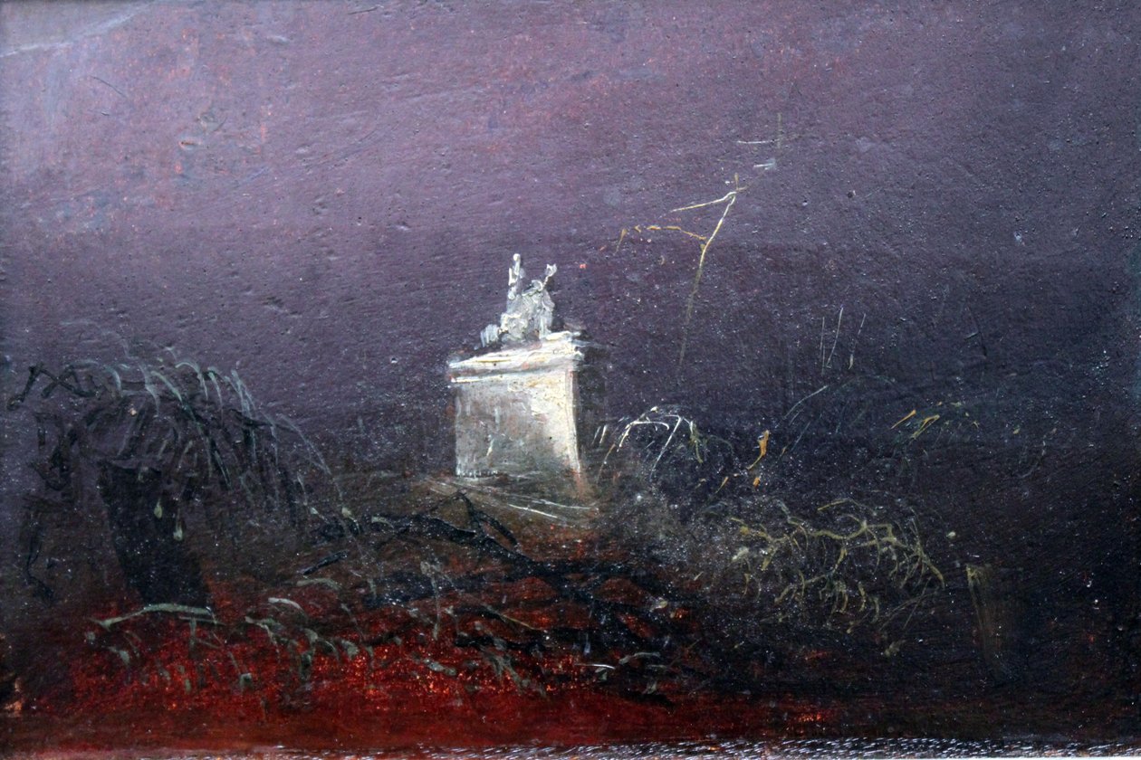 Gravsten av Carl Blechen
