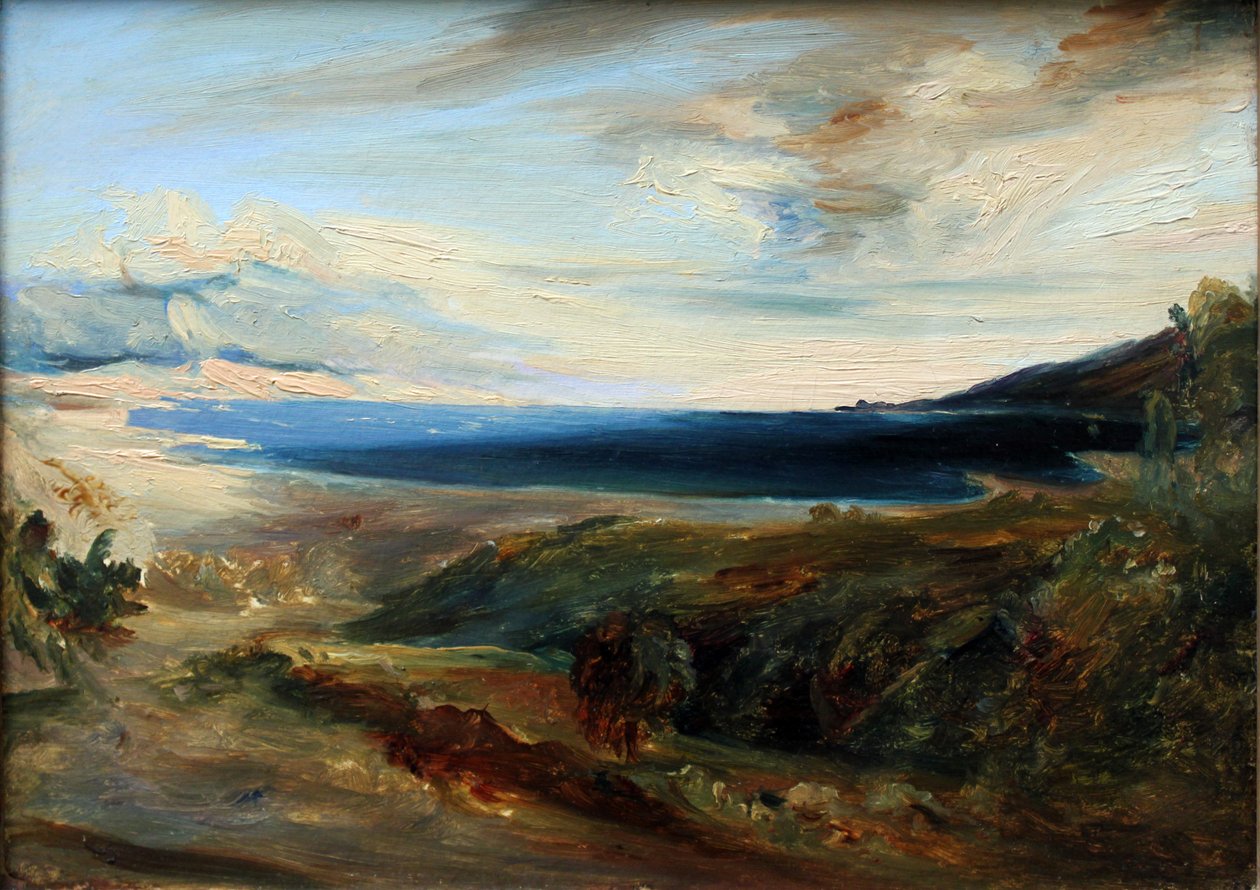 italienska viken av Carl Blechen