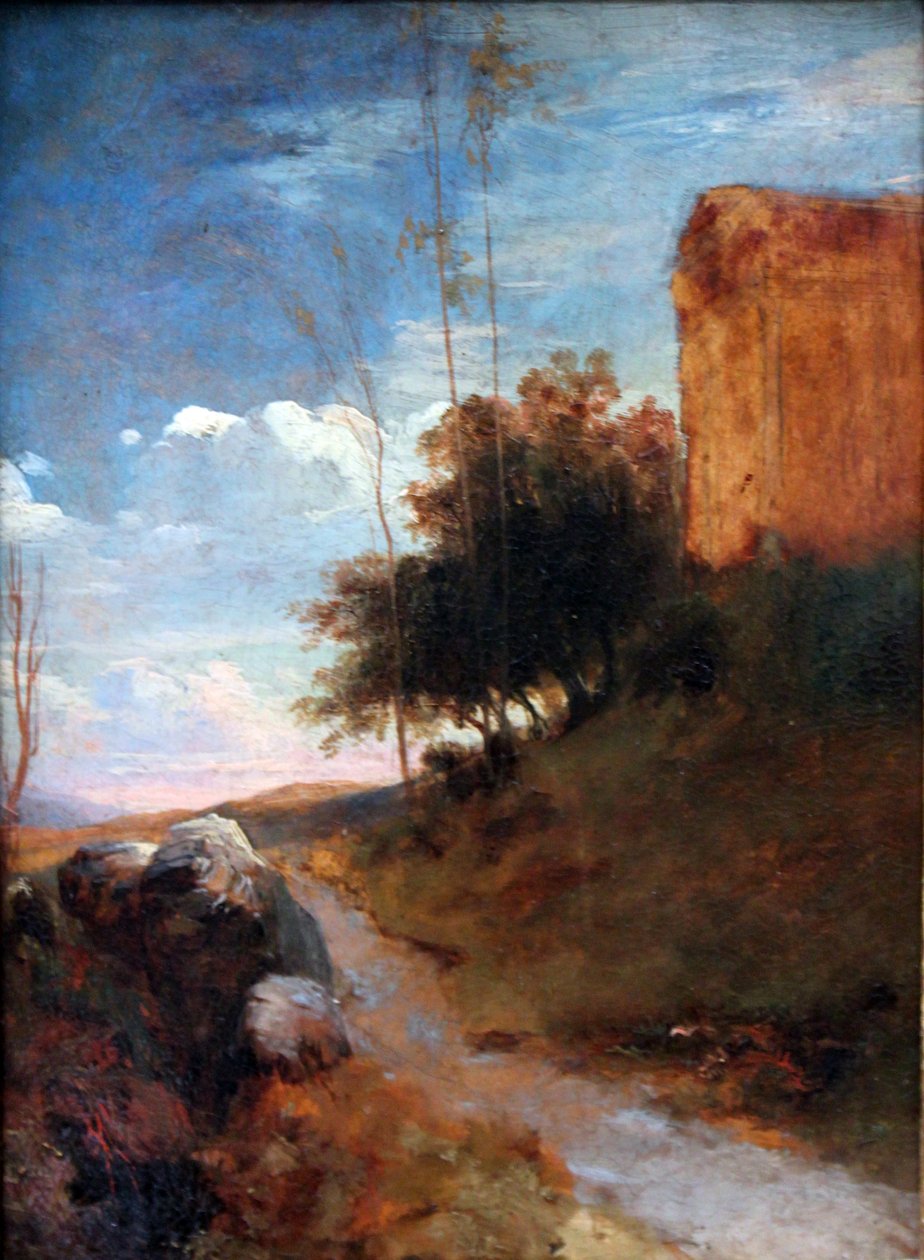 Italienskt landskap av Carl Blechen