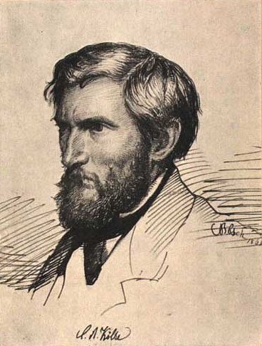 Claus Anton Kølle  av Carl Heinrich Bloch