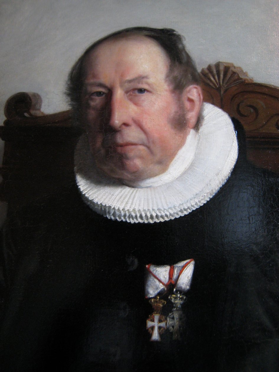 Peter C. Rothe, provost of Copenhagen av Carl Heinrich Bloch