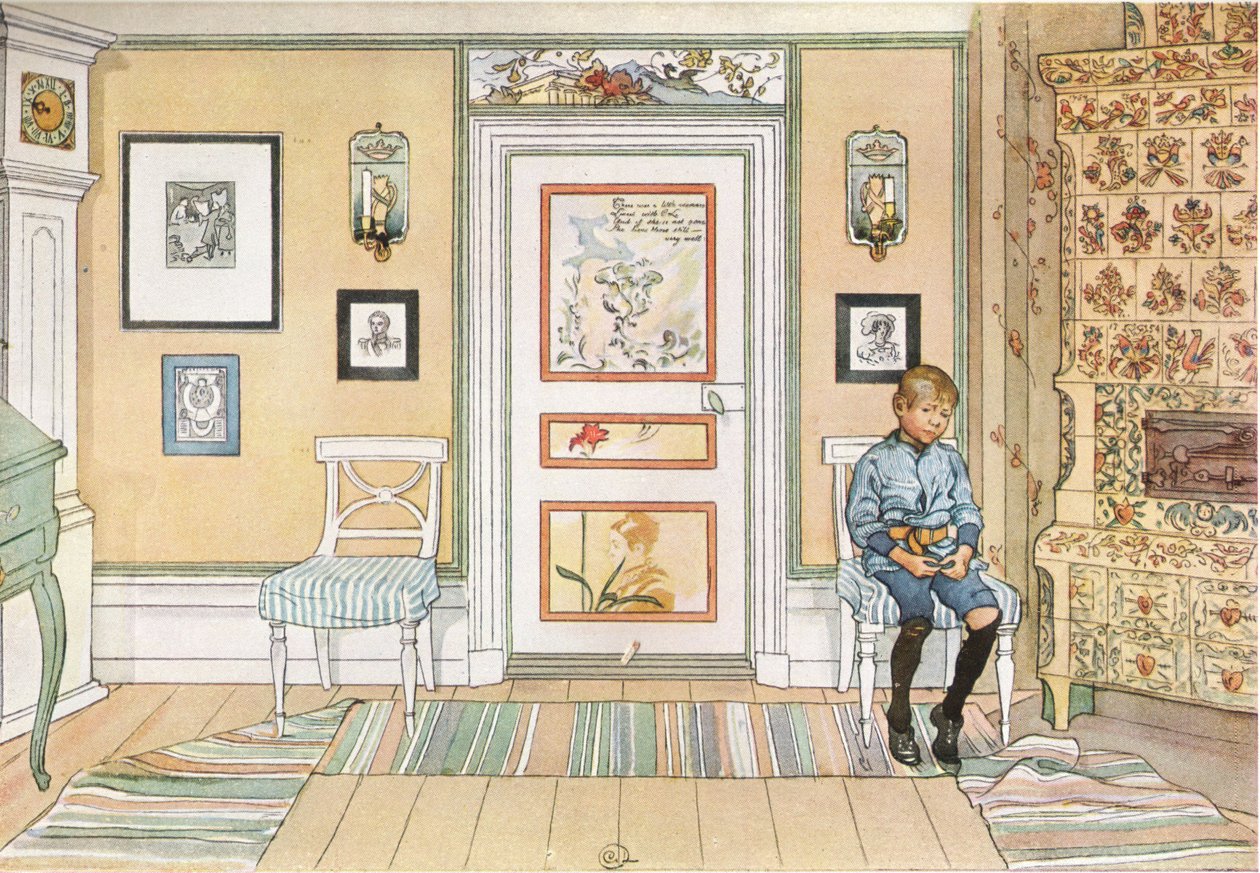 In the Corner av Carl Larsson