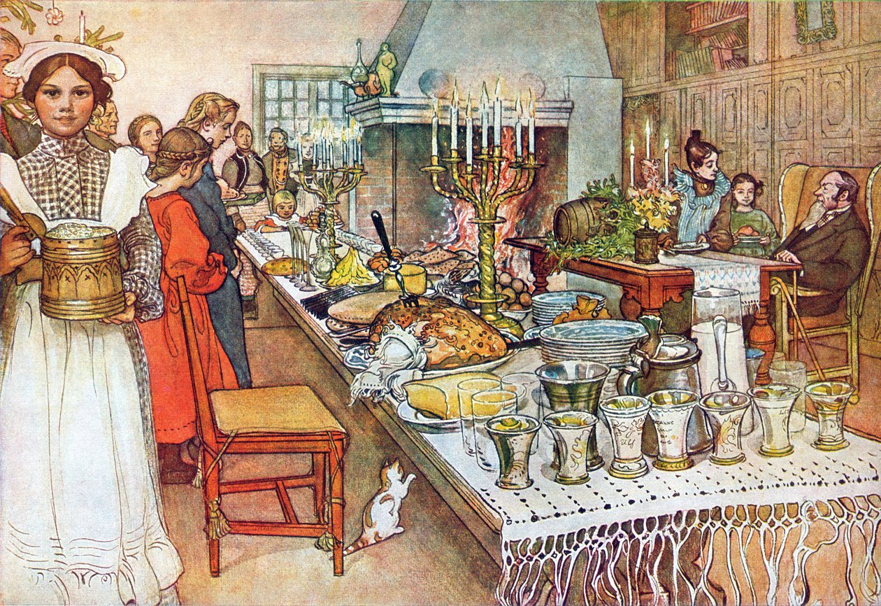 Julaftonen av Carl Larsson