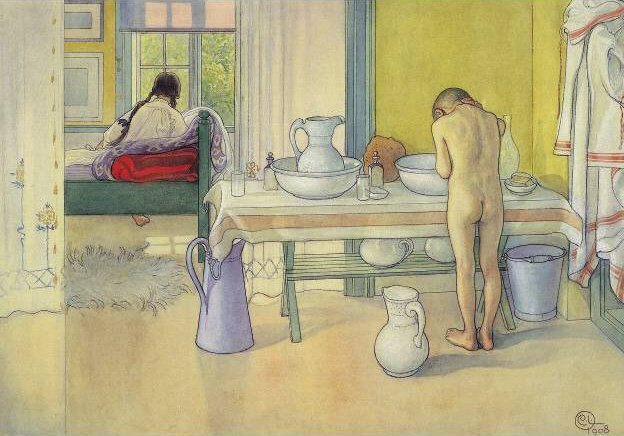 Summer Morning  av Carl Larsson