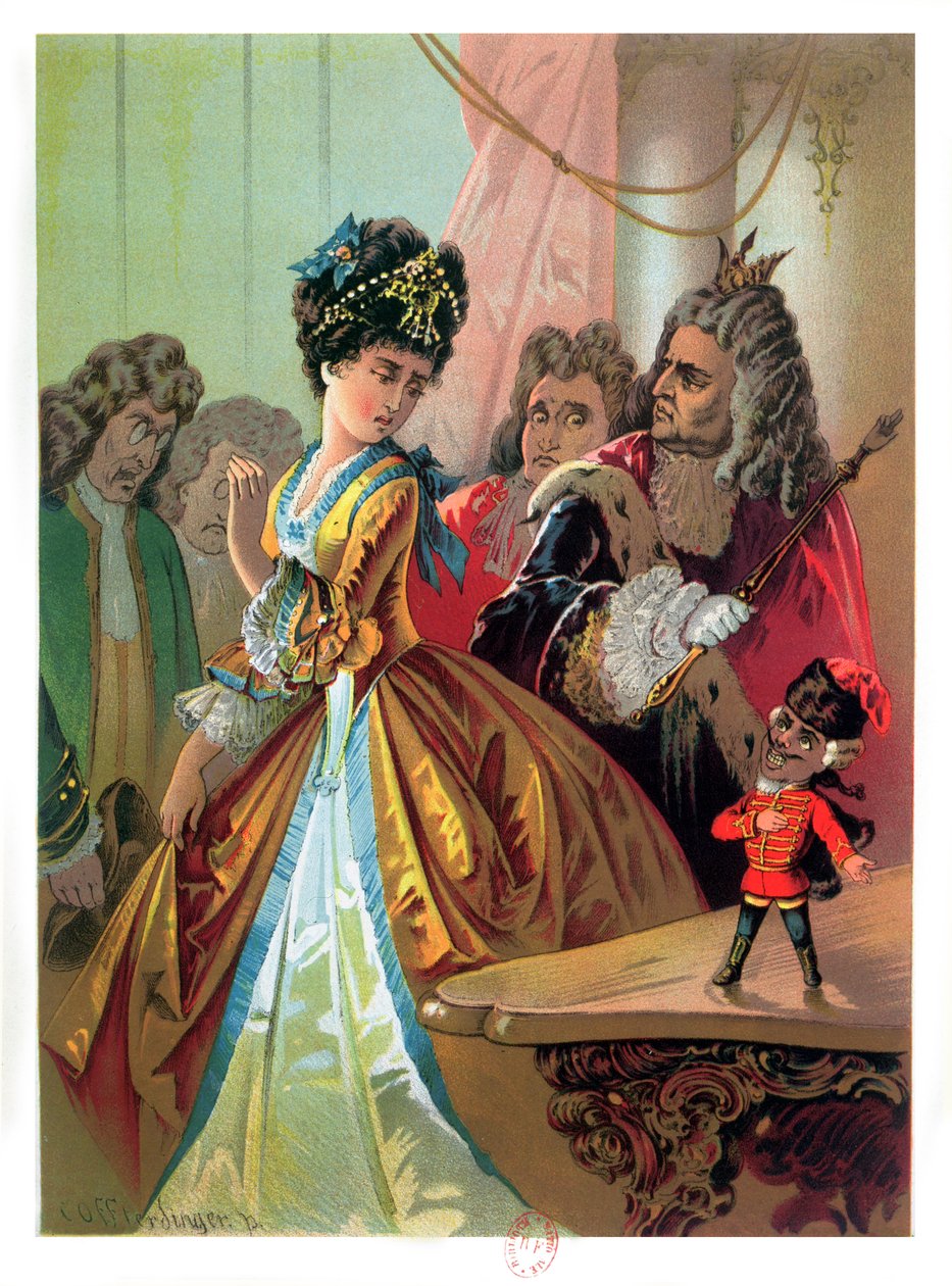 The Old King and the Nutcracker Prince, illustration från 