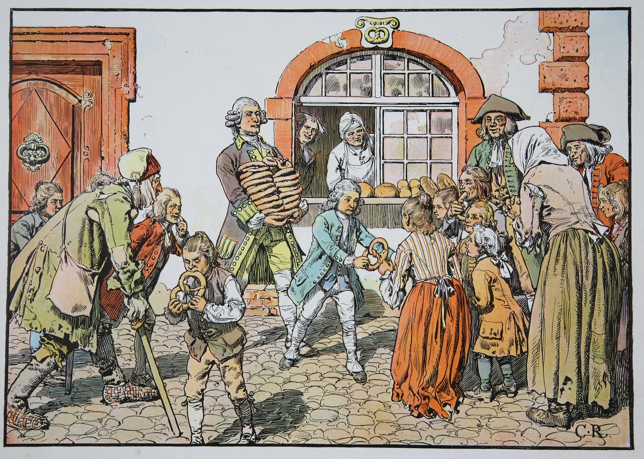 Välgörenhet av den lille prinsen av Carl Röchling