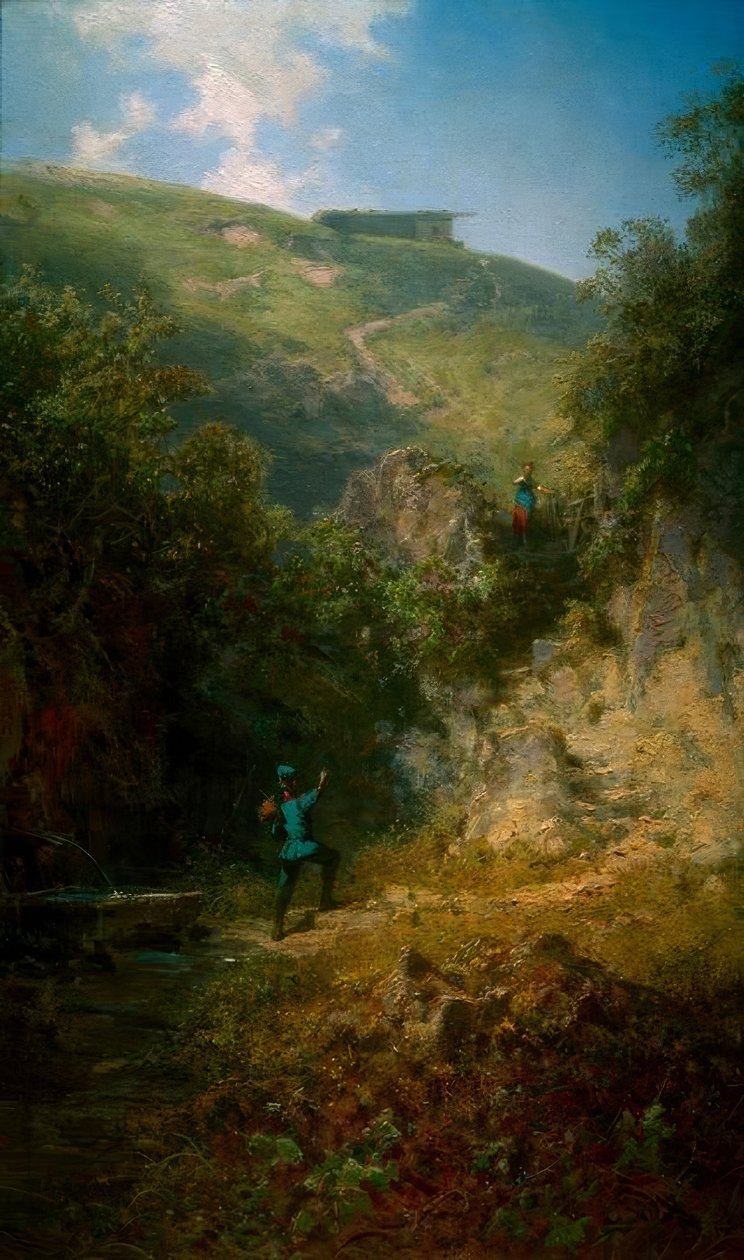 Semestern av Carl Spitzweg