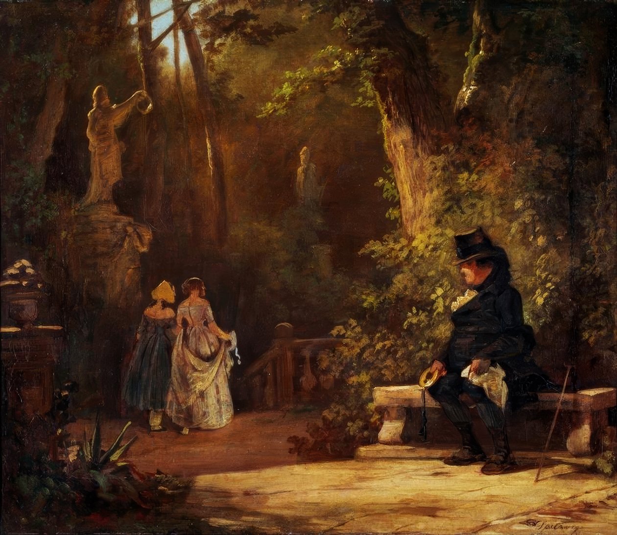 Änkemannen av Carl Spitzweg