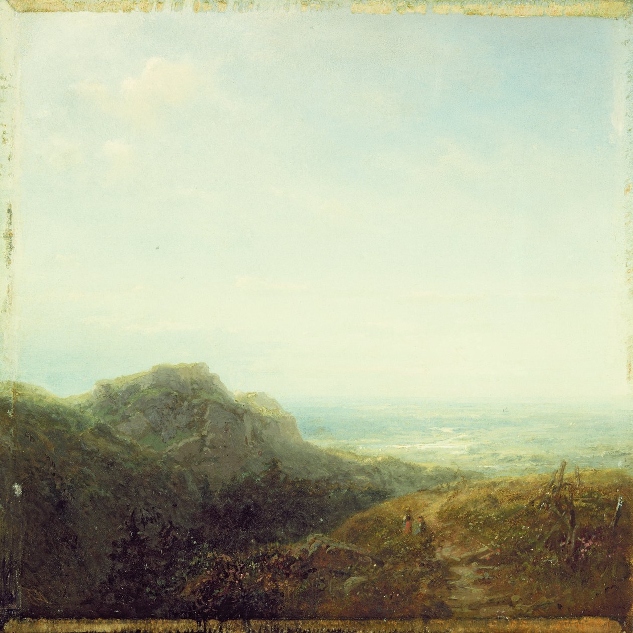 Med utsikt över dalen av Carl Spitzweg