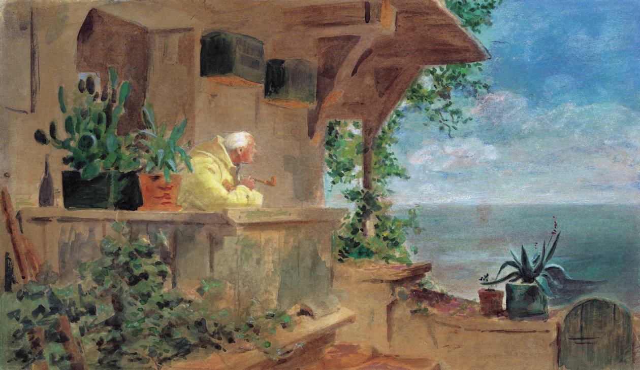 Utsikten av Carl Spitzweg