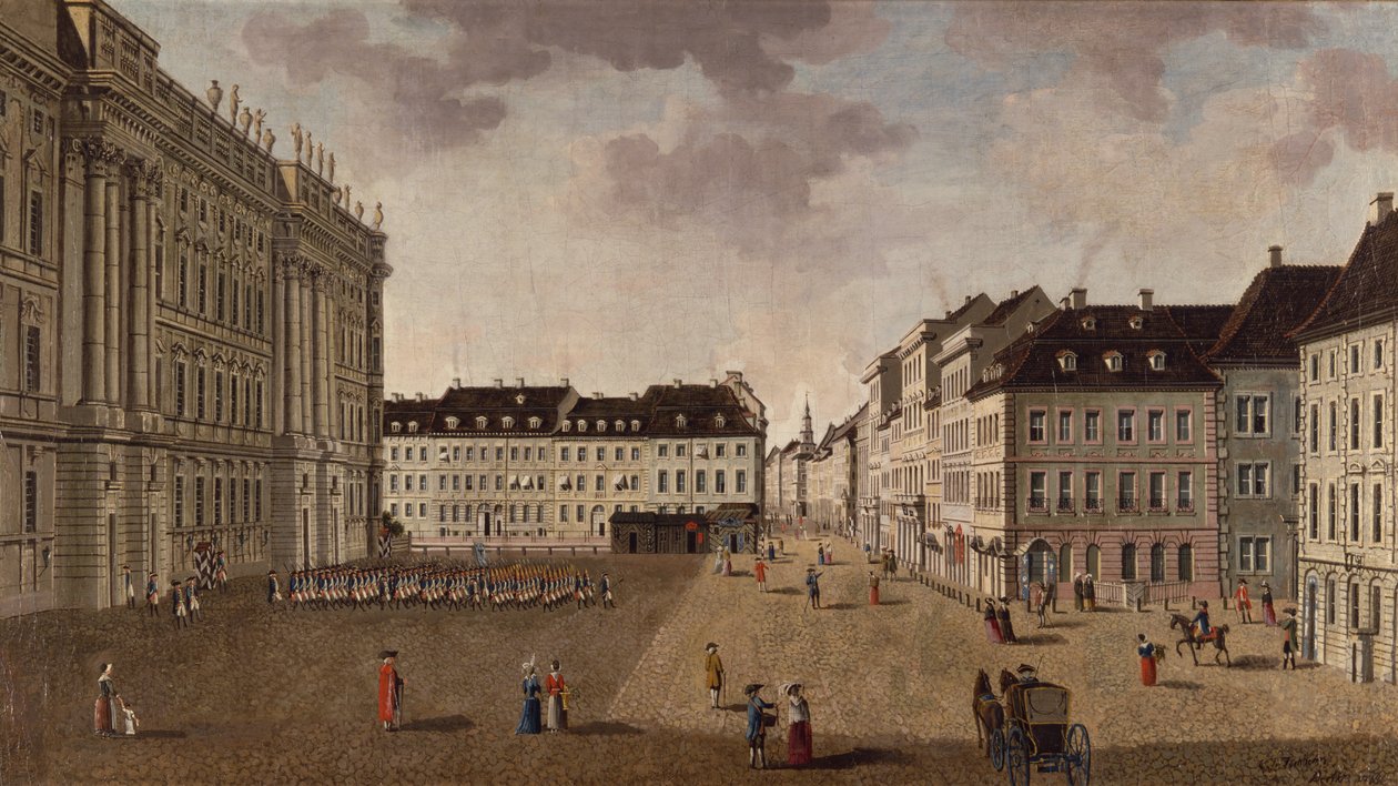Berlins stadspalats, 1765 av Carl Traugott Fechhelm