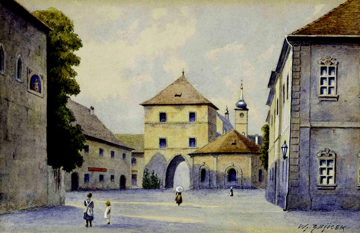  Freihaus auf der Wieden av Carl Wenzel Zajicek