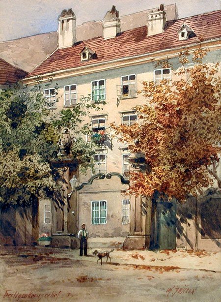  Heiligenkreuzerhof av Carl Wenzel Zajicek