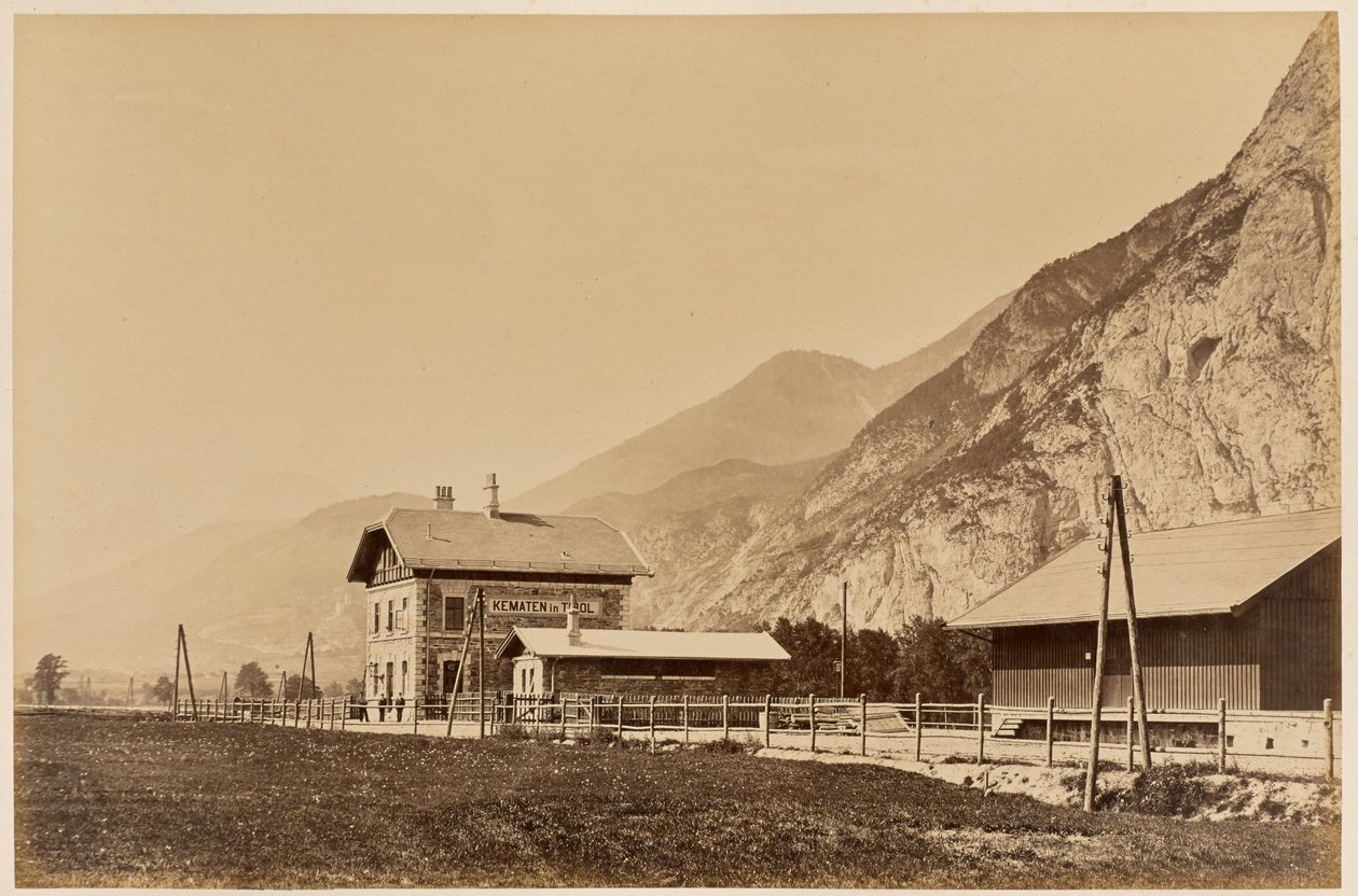 Station Kematen av Carl Alfred Czichna