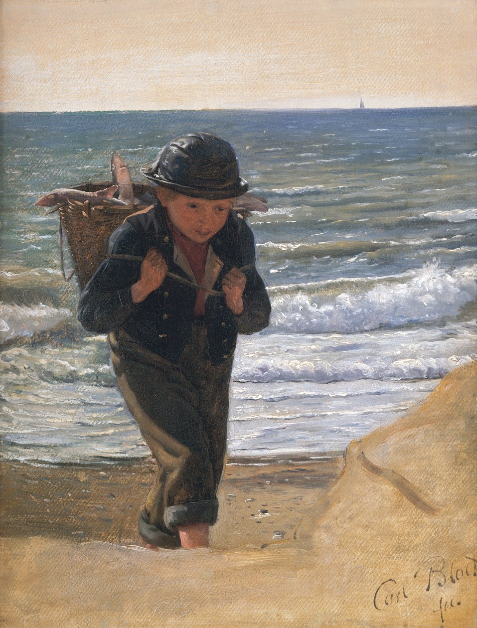 En fiskargosse av Carl Bloch