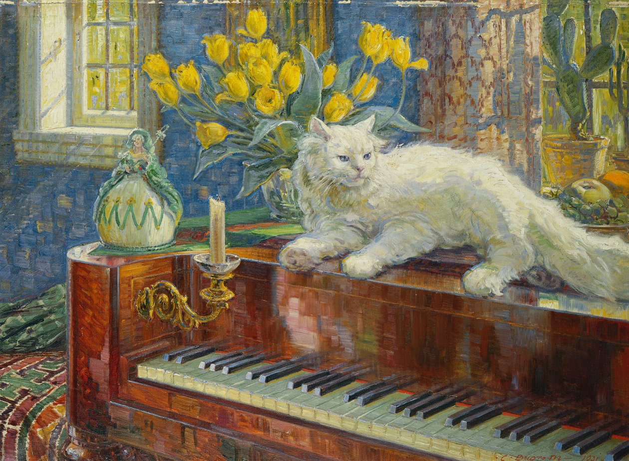 Sol vid pianot av Carl Budtz Moller