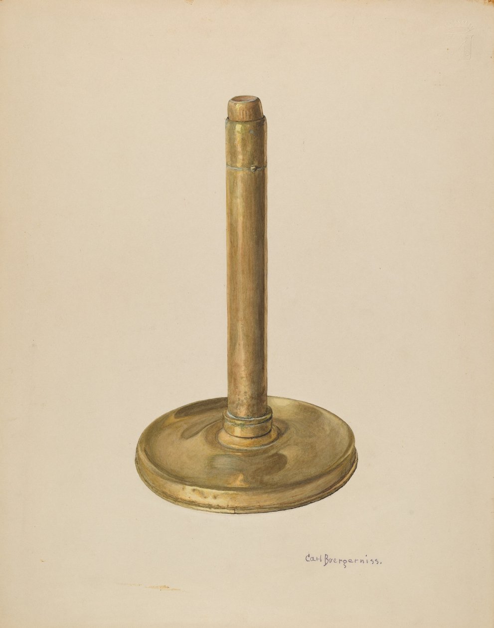 Ljusstake av Carl Buergerniss