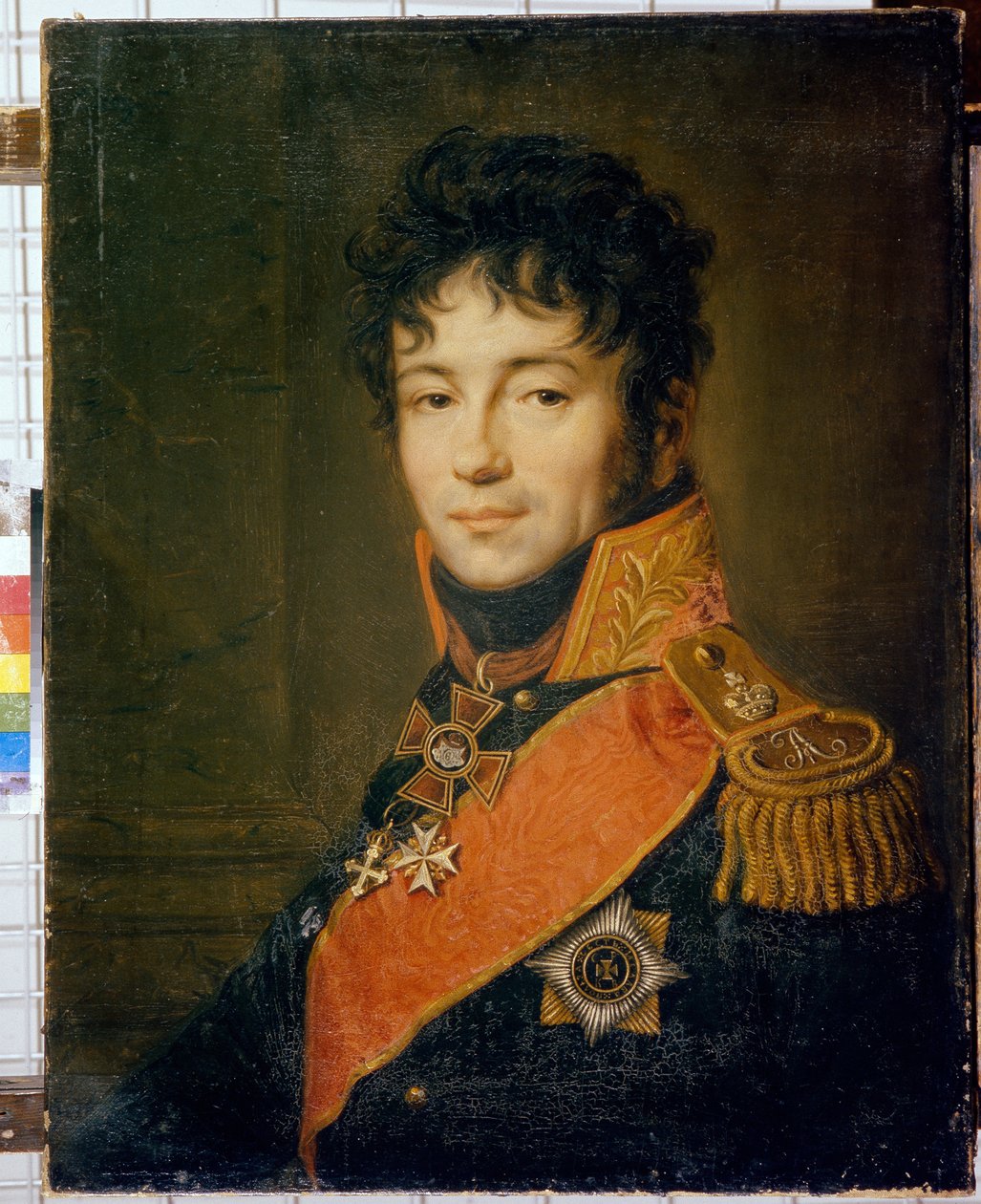 Porträtt av greve Evgraf Fedotovich Komarovsky (1769-1843) - Peinture av Carl Christian Vogel von Vogelstein (1788-1868), huile sur toile, 67x52 cm - Porträtt av greve Evgraf Fedotovich Komarovsky, Olja på duk av Carl Christian Vogel von Vogelstein av Carl Christian Vogel von Vogelstein