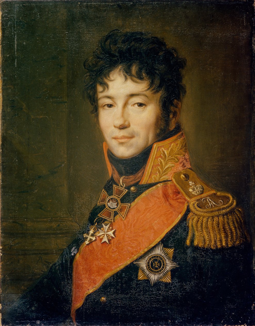 Porträtt av greve Evgraf Fedotovich Komarovsky 1769-1843 av Carl Christian Vogel von Vogelstein