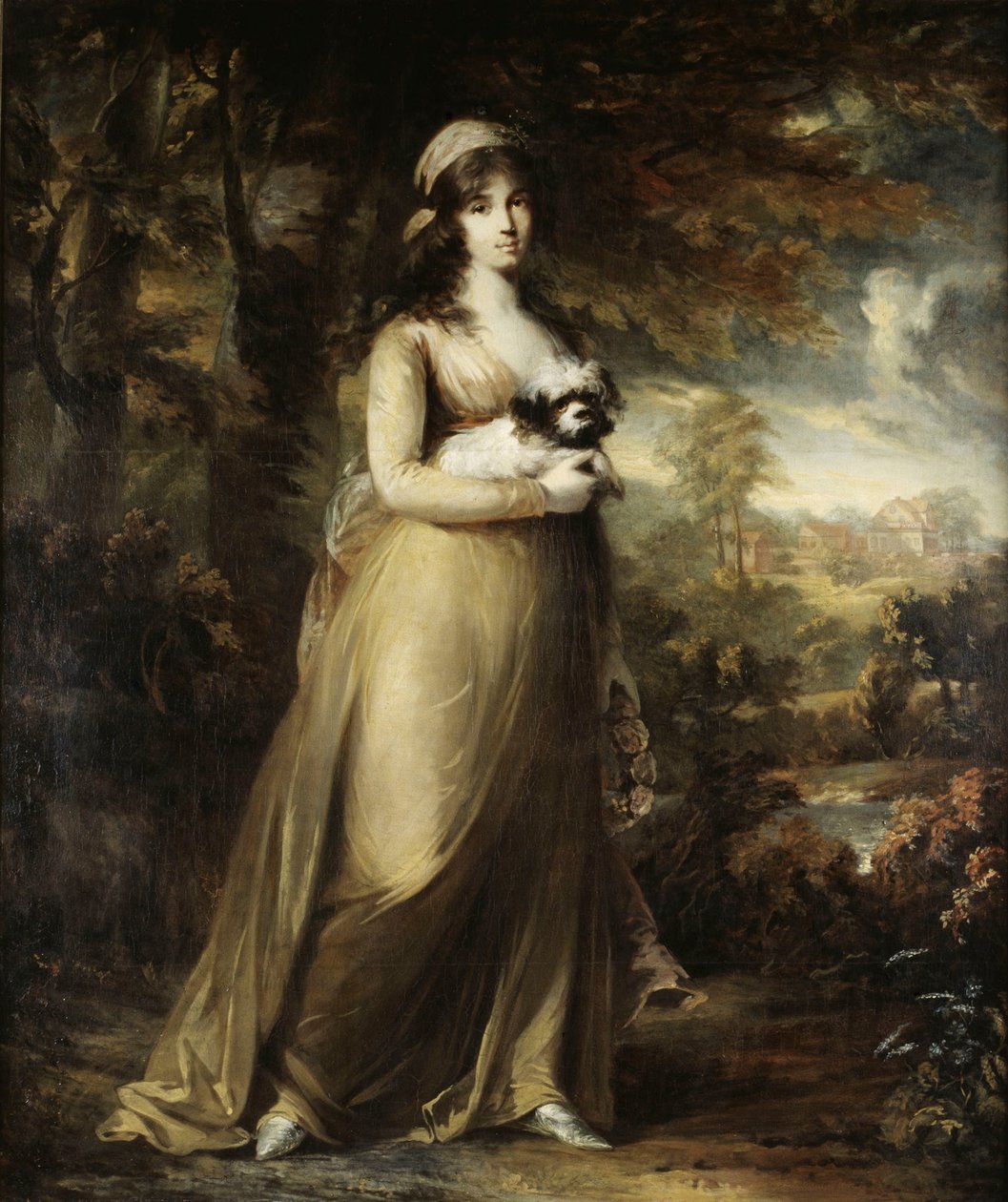Porträtt av Teresa Vandoni, 1797 av Carl Fredric von Breda