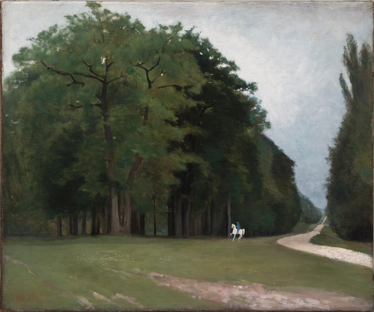Route de Paris II av Carl Fredrik Hill