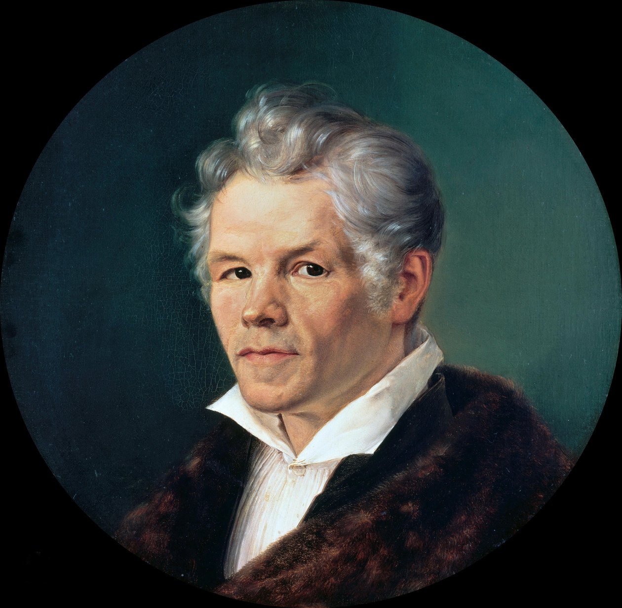 Porträtt av Karl Friedrich Schinkel 1781-1841. av Carl Friedrich Ludwig Schmid