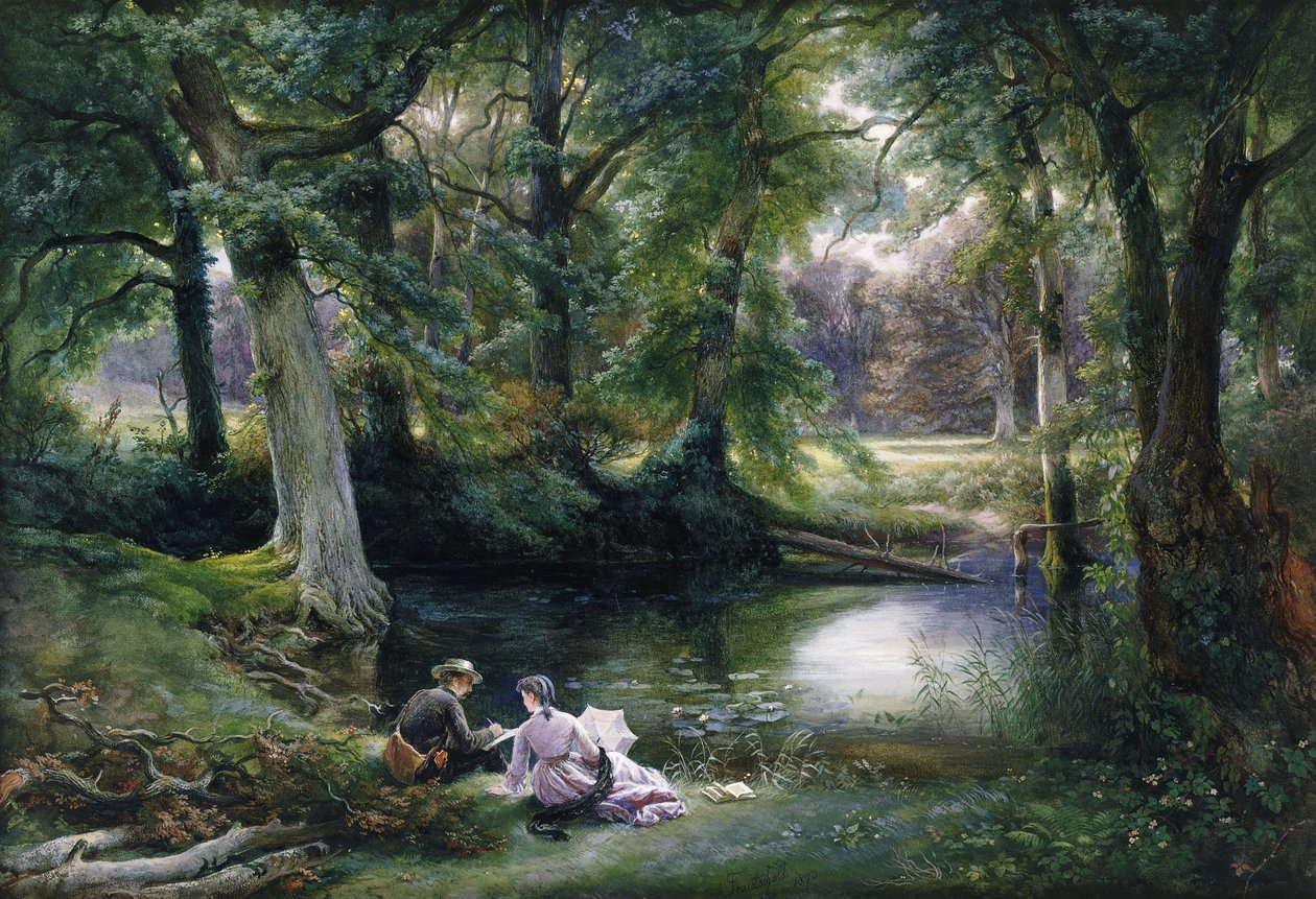 Konstlektionen, 1870 av Carl Friedrich Wilhelm Trautschold