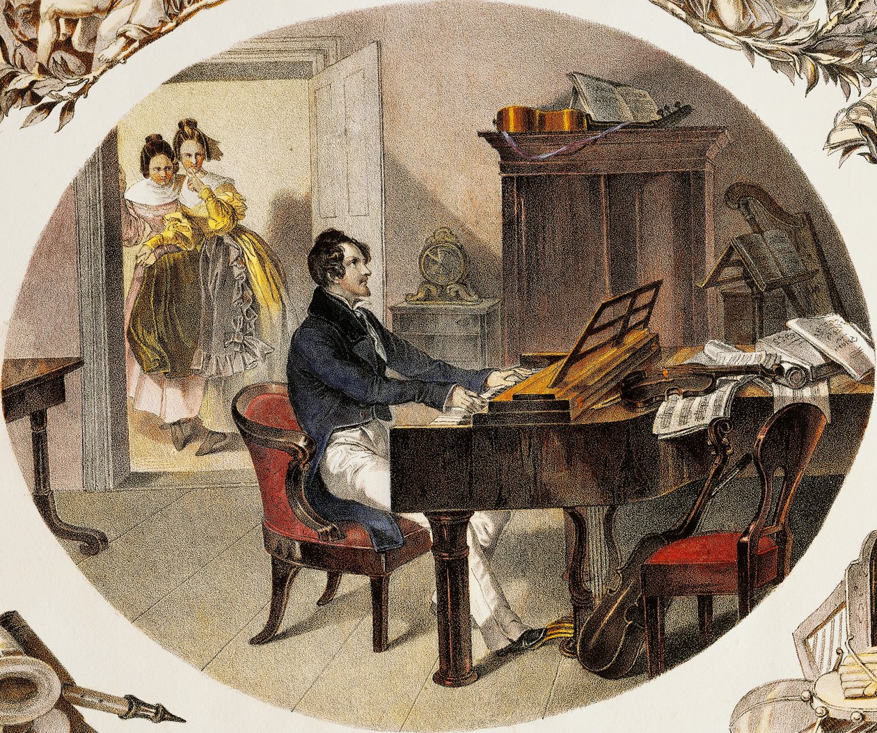 Musiklärare av Carl and Geiger Peter Johann Nepomuk Kunz
