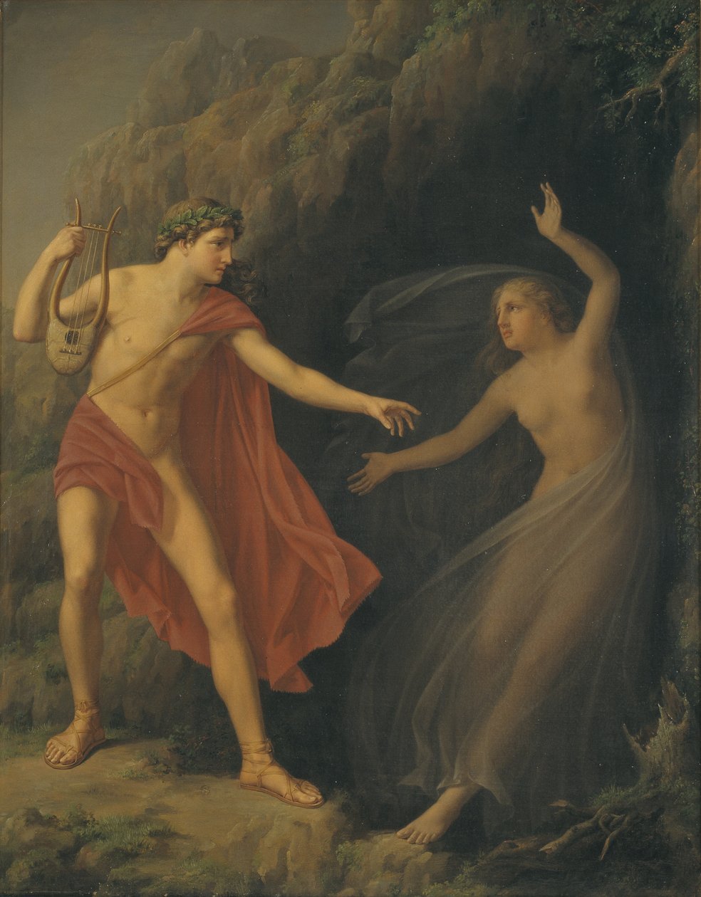 Orfeus och Eurydike av Carl Goos